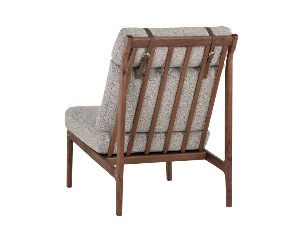 Elanor Lounge Chair - Walnut - Altro Cappuccino | Sunpan Furniture - 107099