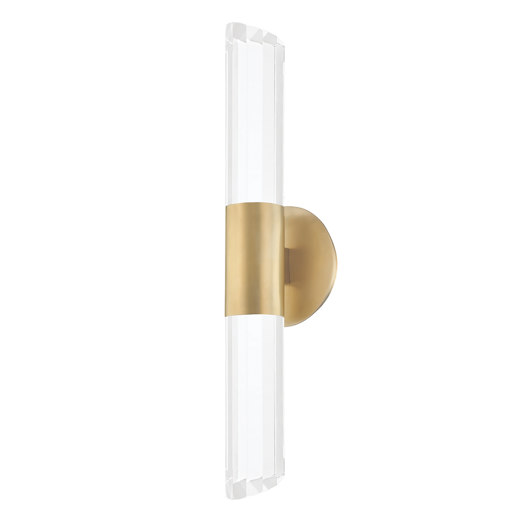 Rowe Wall Sconce | Hudson Valley Lighting - 6052-AGB