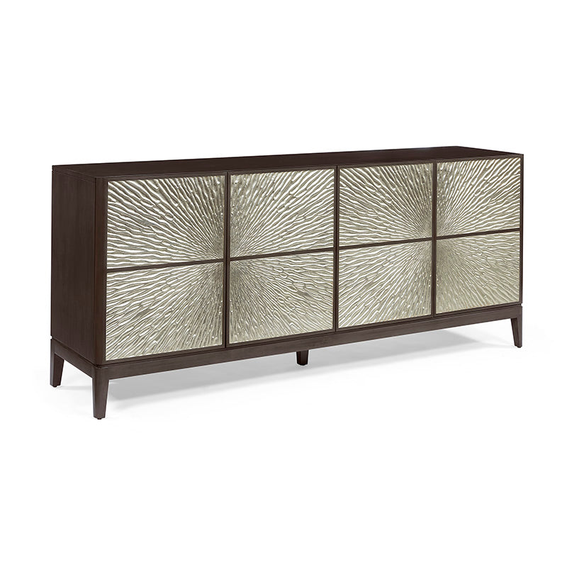 Radial Media Cabinet | Woodbridge Furniture - 6055-63