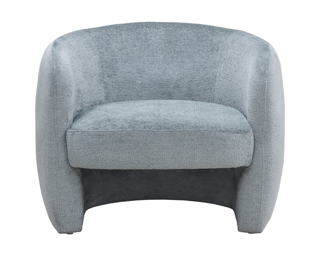 Mircea Lounge Chair - Bergen French Blue | Sunpan Furniture - 109724