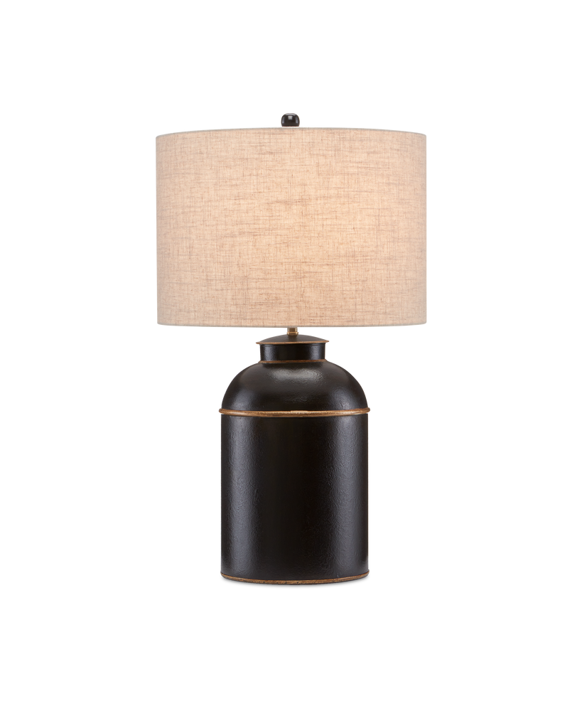 Currey & Co London Black Table Lamp | 6000-0703