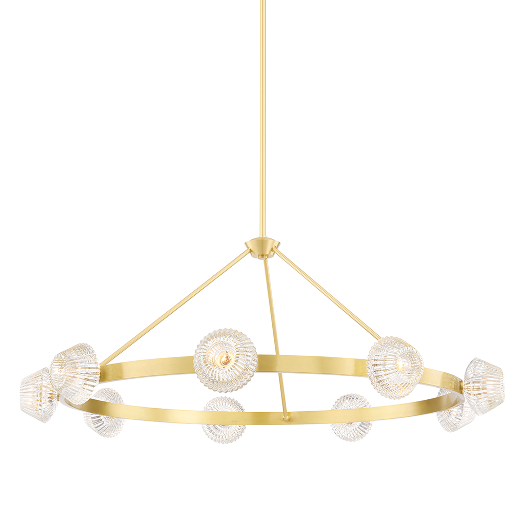 Barclay Chandelier | Hudson Valley Lighting - 6150-AGB