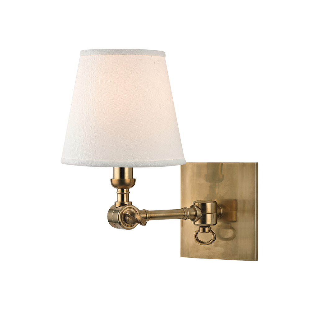 Hillsdale Wall Sconce | Hudson Valley Lighting - 6231-AGB