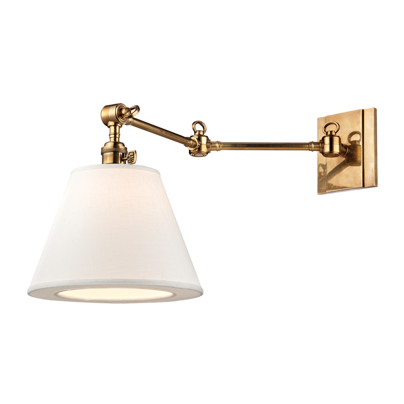 Hillsdale Wall Sconce | Hudson Valley Lighting - 6233-AGB