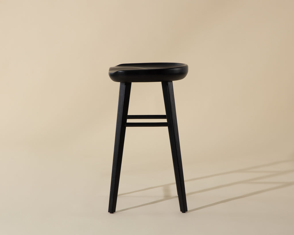 Dominic Counter Stool - Black | Sunpan Furniture - 110460