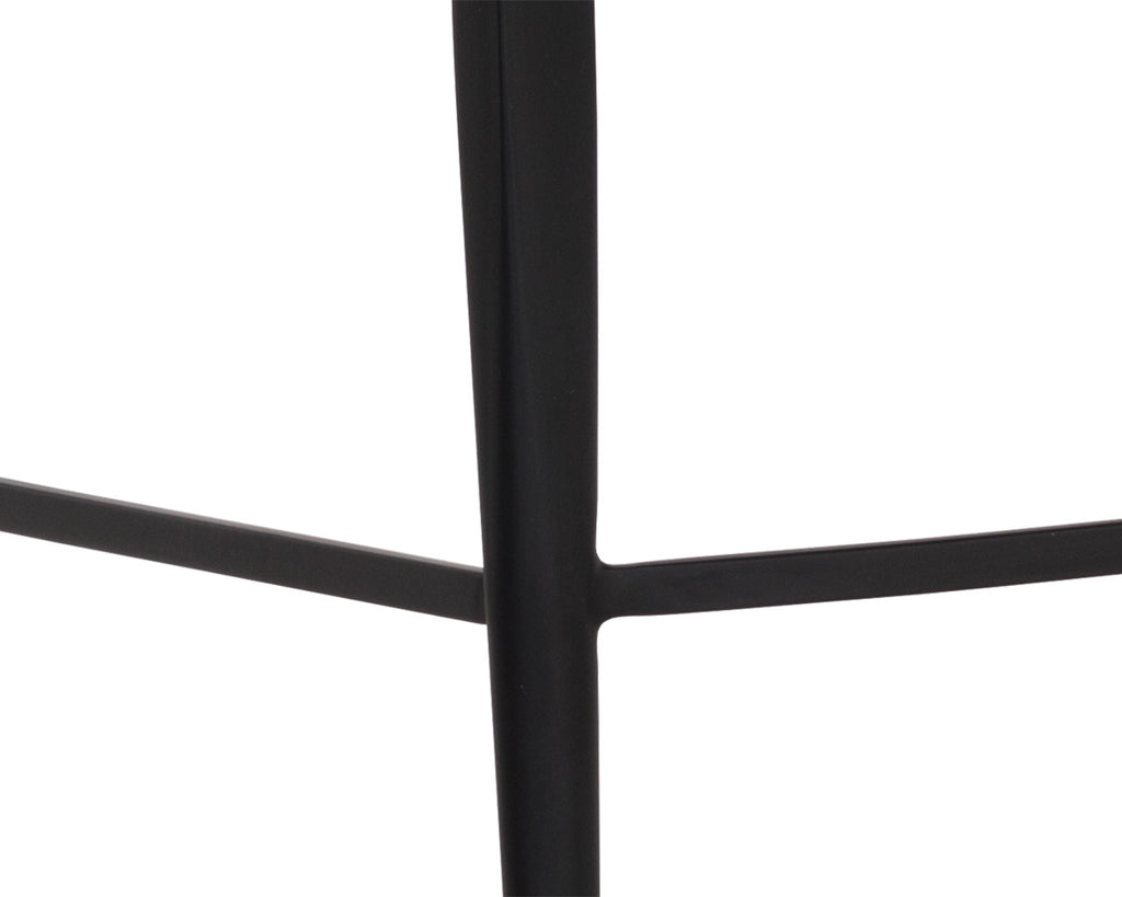 Astra Counter Stool - Black - Cinnamon Brown | Sunpan Furniture - 111083