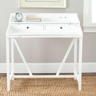 Safavieh Wyatt Writing Desk w/ Pull Out - White