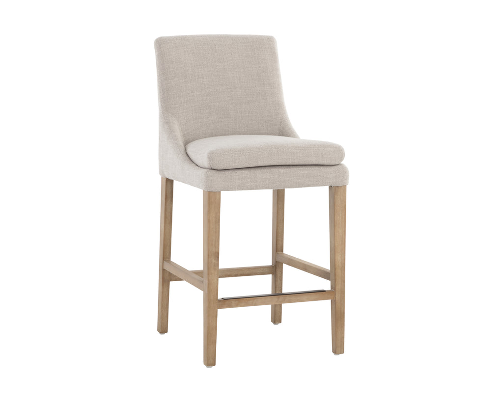 Rosine Counter Stool - Effie Flax | Sunpan Furniture - 108584