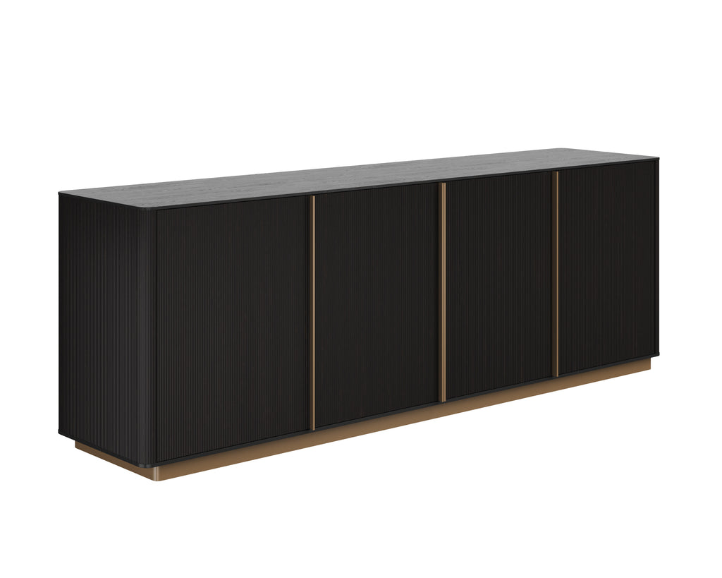 Kalla Sideboard - Charcoal | Sunpan Furniture - 111306