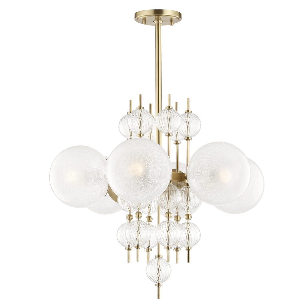 Calypso Chandelier | Hudson Valley Lighting - 6427-AGB