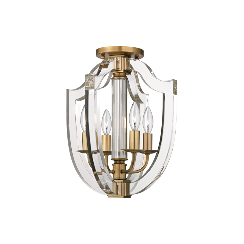 Arietta Semi Flush | Hudson Valley Lighting - 6500-AGB