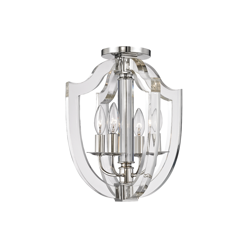 Arietta Semi Flush | Hudson Valley Lighting - 6500-PN