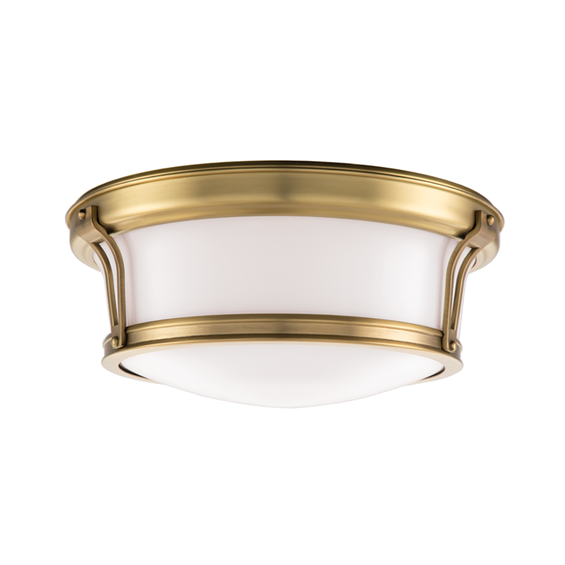 Newport Flush Mount | Hudson Valley Lighting - 6513-AGB