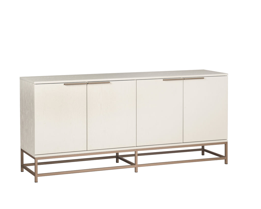 Rebel Sideboard - Large - Champagne Gold - Cream | Sunpan Furniture - 108769