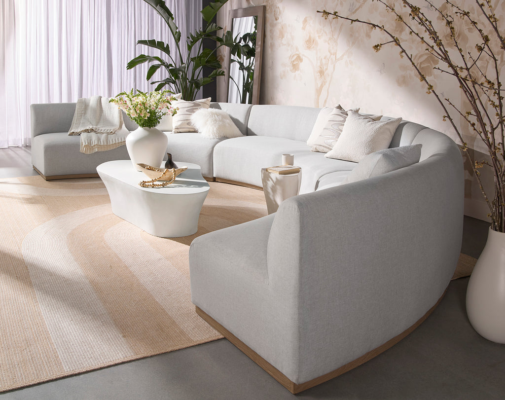 Cadiz Modular Sofa - Gracebay Light Grey | Sunpan Furniture - 111048