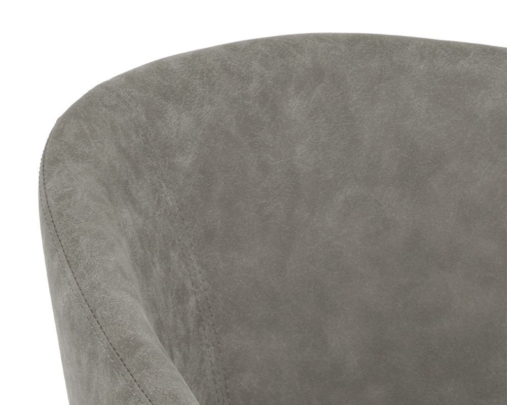 Thatcher Dining Armchair - Black - Antique Grey | Sunpan Furniture - 102743