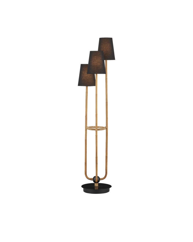 Currey & Co Triptych Floor Lamp | 8000-0159