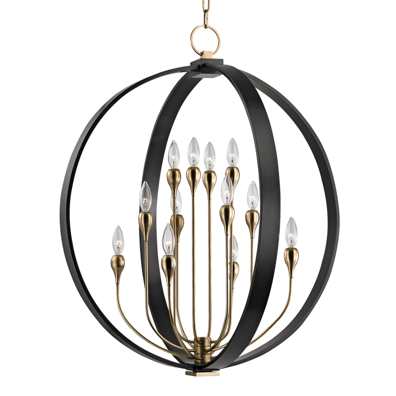 Dresden Lantern | Hudson Valley Lighting - 6730-AOB