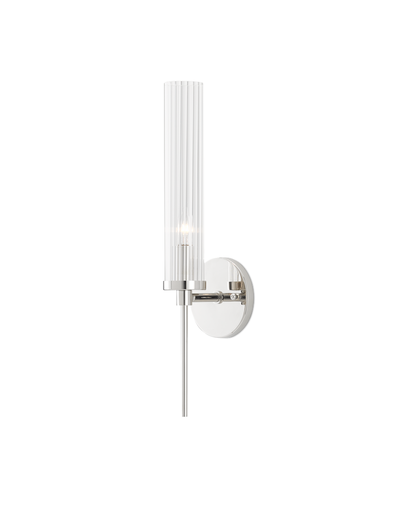 Currey & Co Bellings Nickel Wall Sconce | 5800-0005