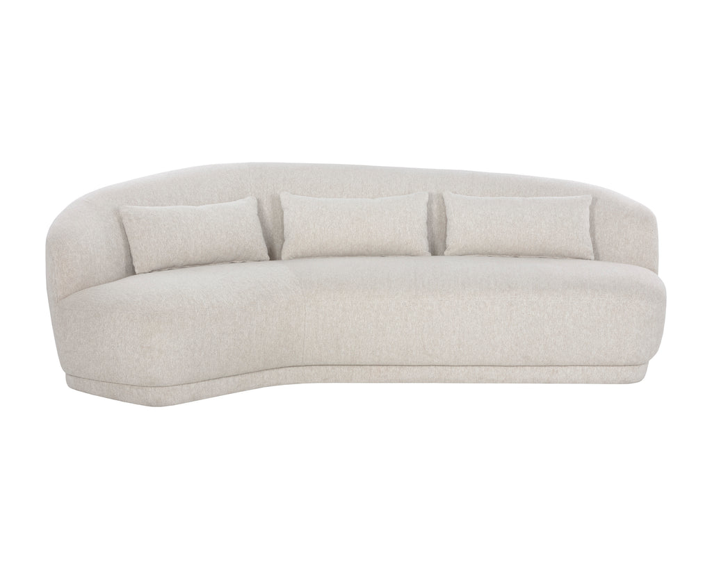 Soraya Sofa - Dove Cream | Sunpan Furniture - 107451