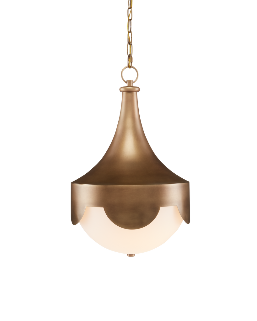 Currey & Co Pasha Brass Pendant | 9000-0773