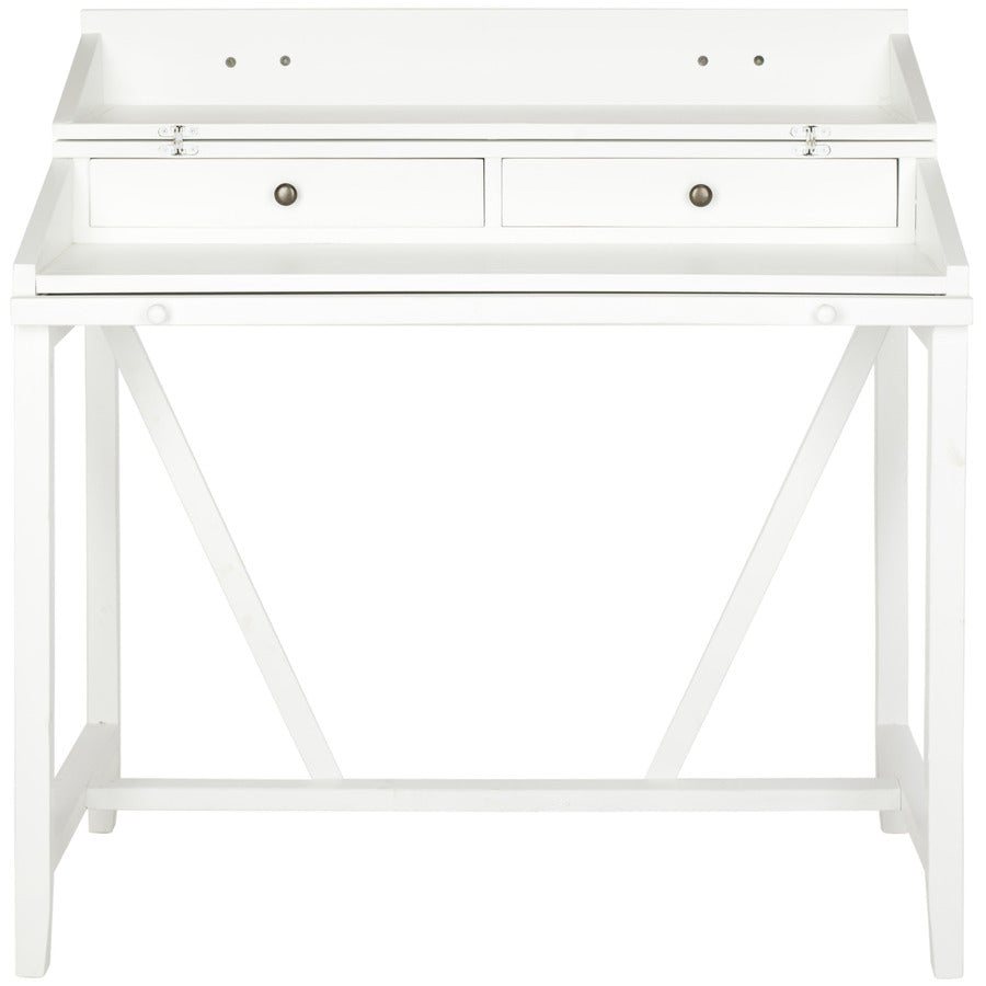 Safavieh Wyatt Writing Desk w/ Pull Out - White