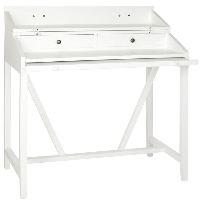 Safavieh Wyatt Writing Desk w/ Pull Out - White