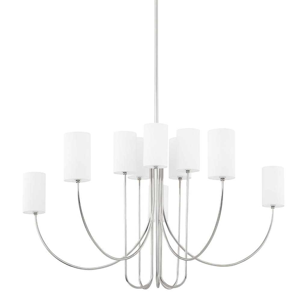 Harlem Chandelier | Hudson Valley Lighting - 6848-PN