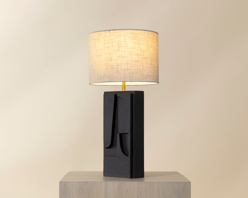 Dirsan Table Lamp - Black | Sunpan Furniture - 111719