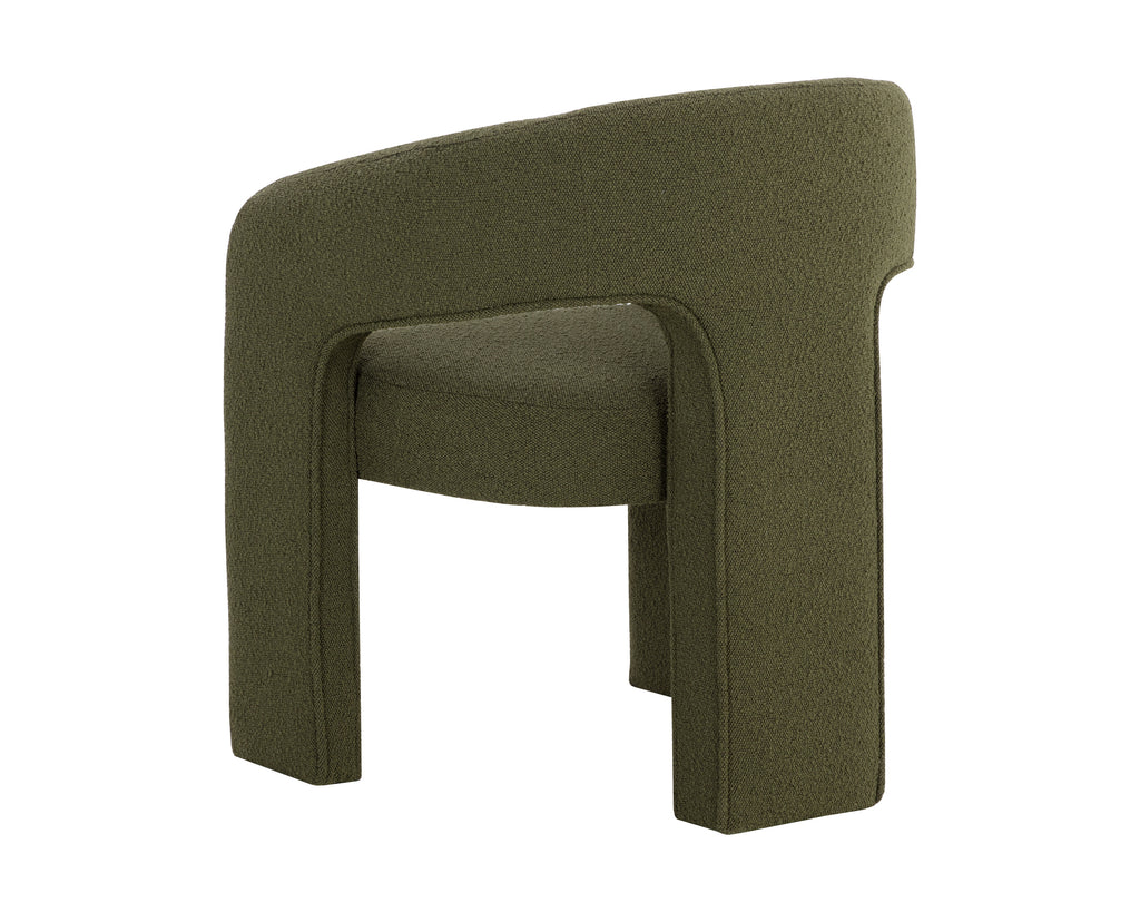 Isidore Dining Chair - Copenhagen Olive | Sunpan Furniture - 111337