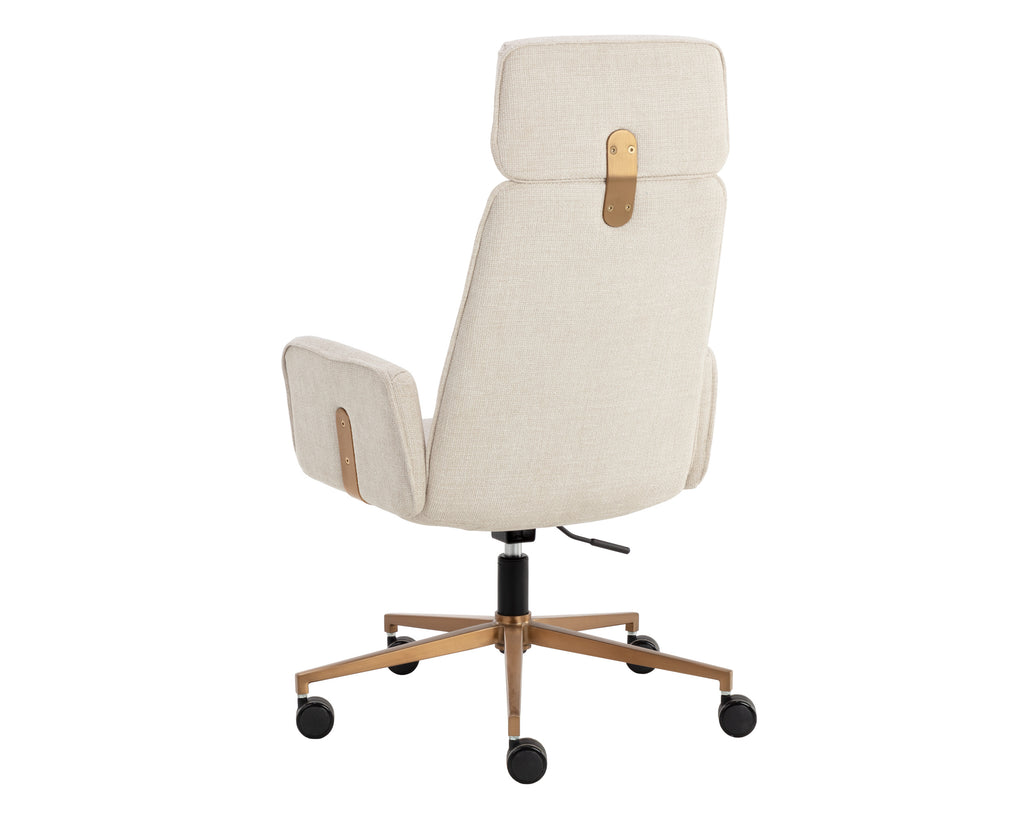 Kalev Office Chair - Chacha Cream | Sunpan Furniture - 110264