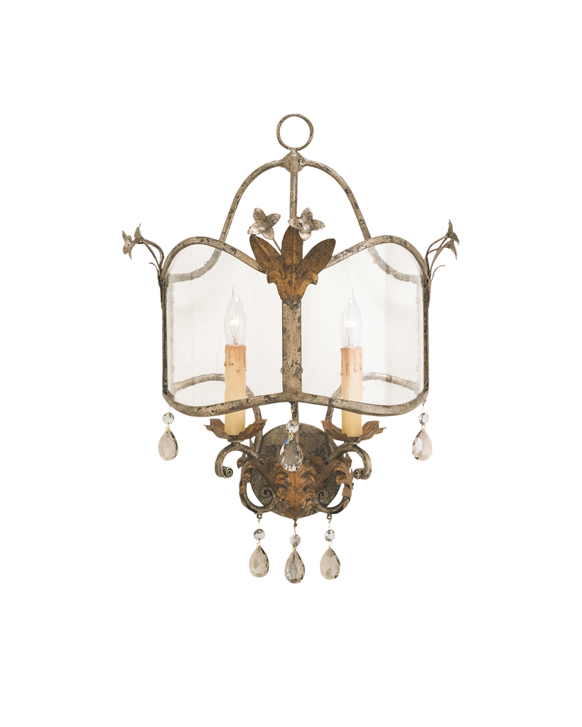 Zara Wall Sconce | Currey & Co - 5357