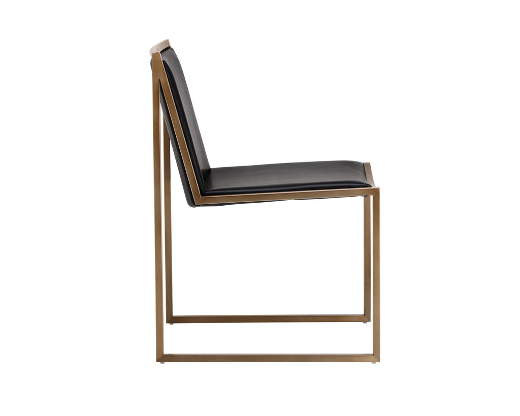 Blair Dining Chair - Cantina Black | Sunpan Furniture - 104711