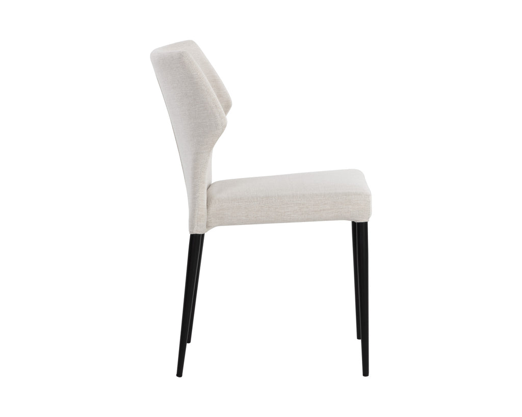 James Stackable Dining Chair - City Beige | Sunpan Furniture - 107682