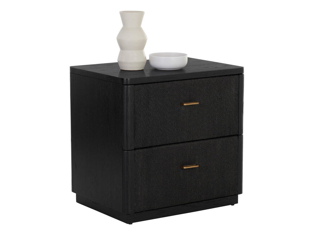 Etienne Nightstand - Black | Sunpan Furniture - 111314