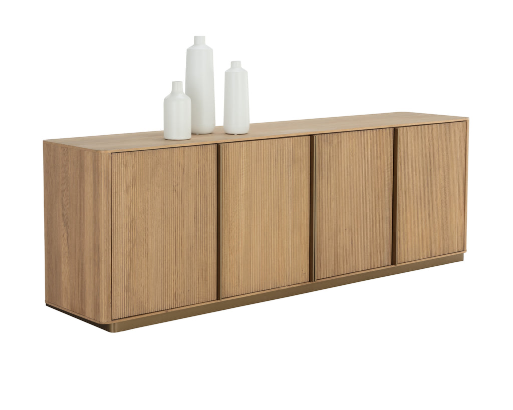 Kalla Sideboard - Rustic Oak | Sunpan Furniture - 110771