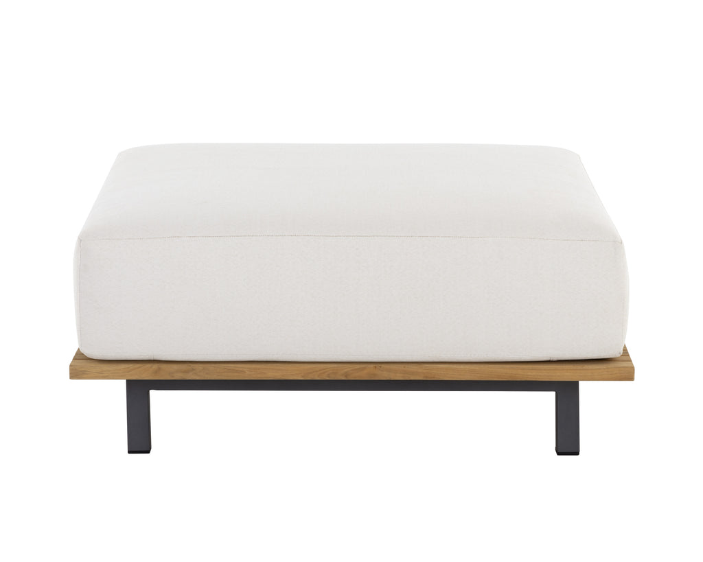 Geneve Modular - Ottoman - Palazzo Cream | Sunpan Furniture - 109533