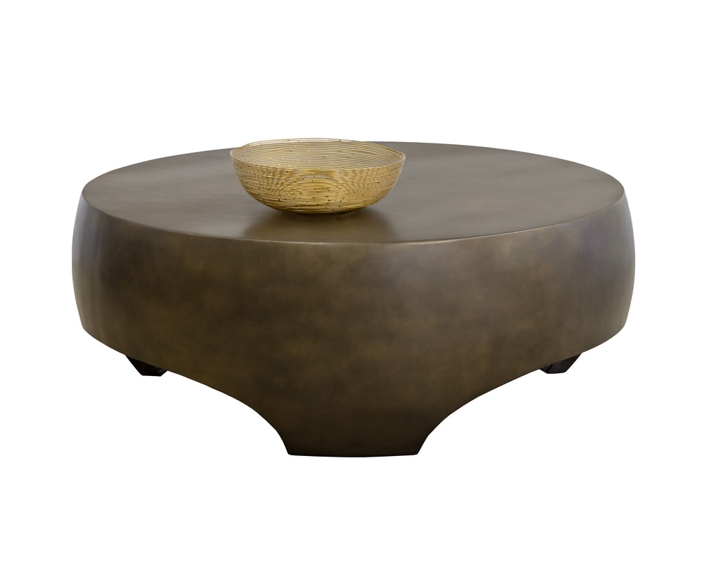 Tarsus Coffee Table - Antique Bronze | Sunpan Furniture - 111259