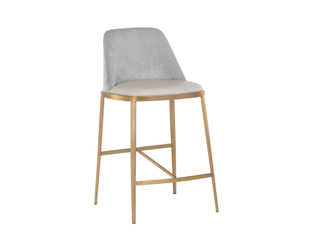 Dover Counter Stool - Napa Stone / Polo Club Stone | Sunpan Furniture - 107575