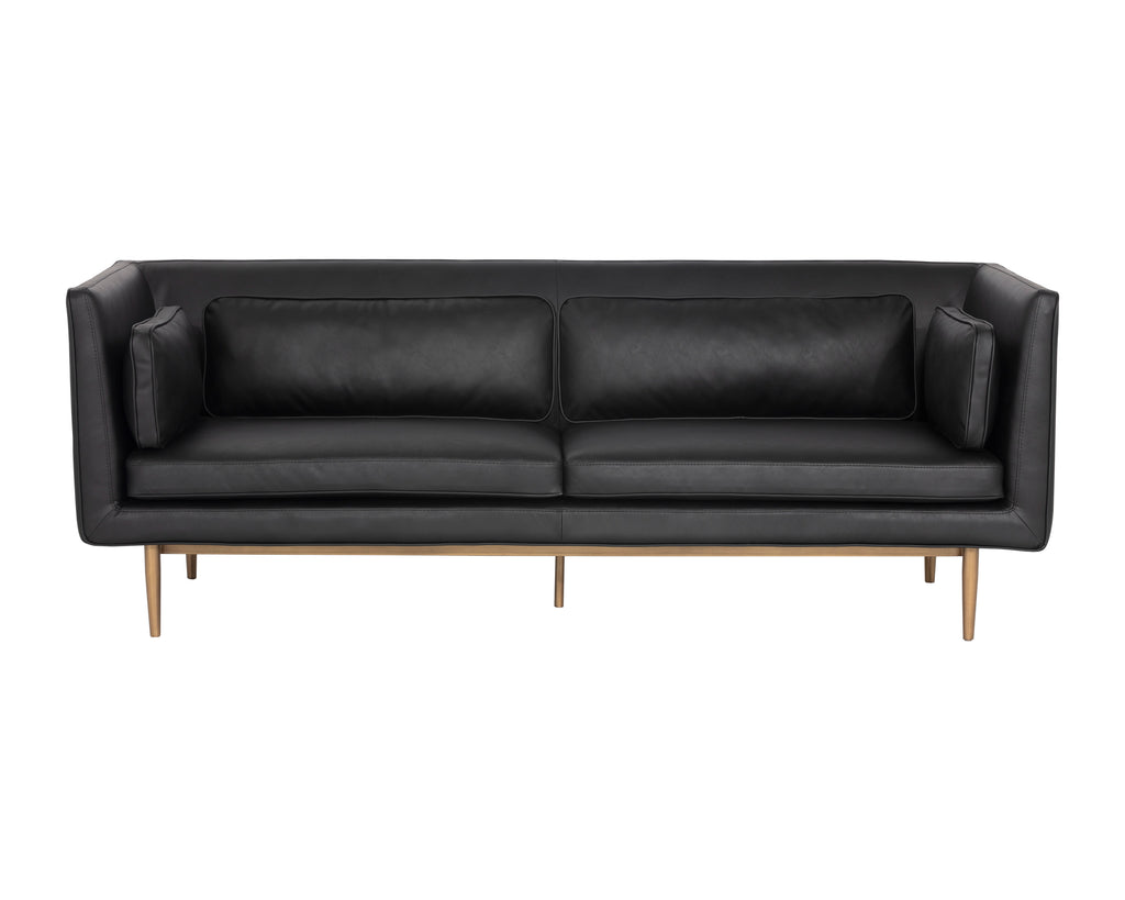 Batavia Sofa - Vintage Black | Sunpan Furniture - 106618