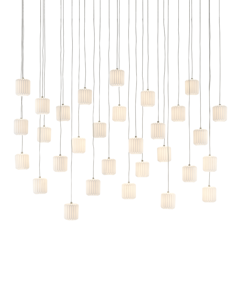 Currey & Co Dove 30-Light Linear Multi-Drop Pendant | 9000-0714