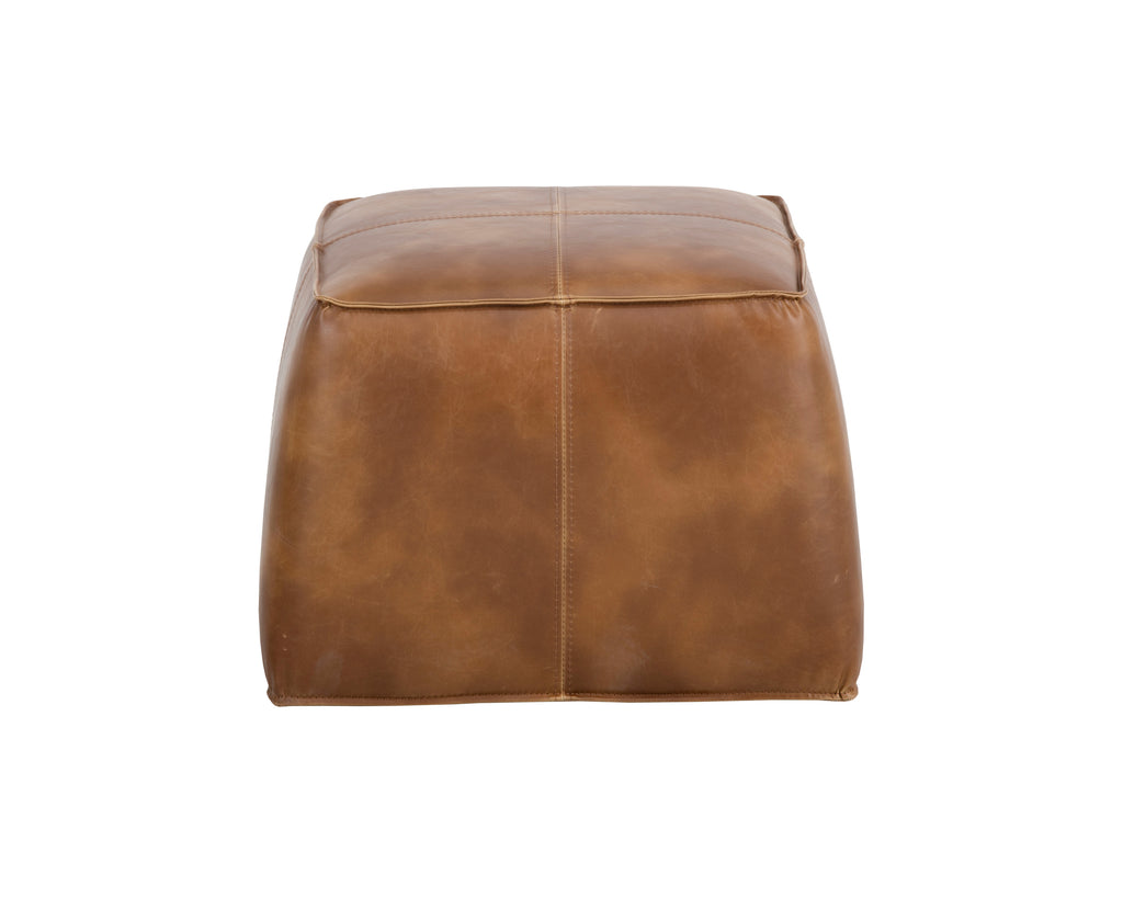 Aspen Ottoman - Tobacco Tan | Sunpan Furniture - 102832