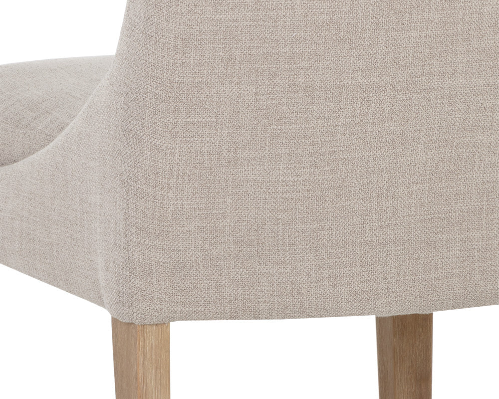 Rosine Dining Chair - Effie Flax | Sunpan Furniture - 108574