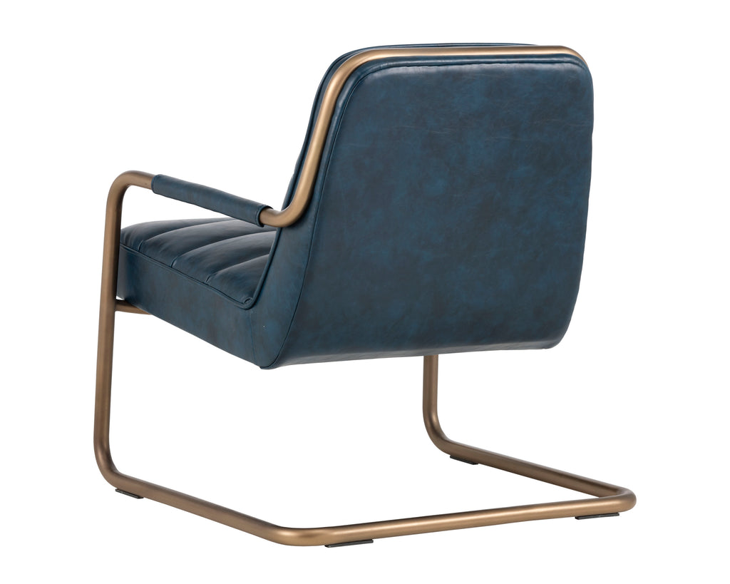 Lincoln Lounge Chair - Vintage Blue | Sunpan Furniture - 102586