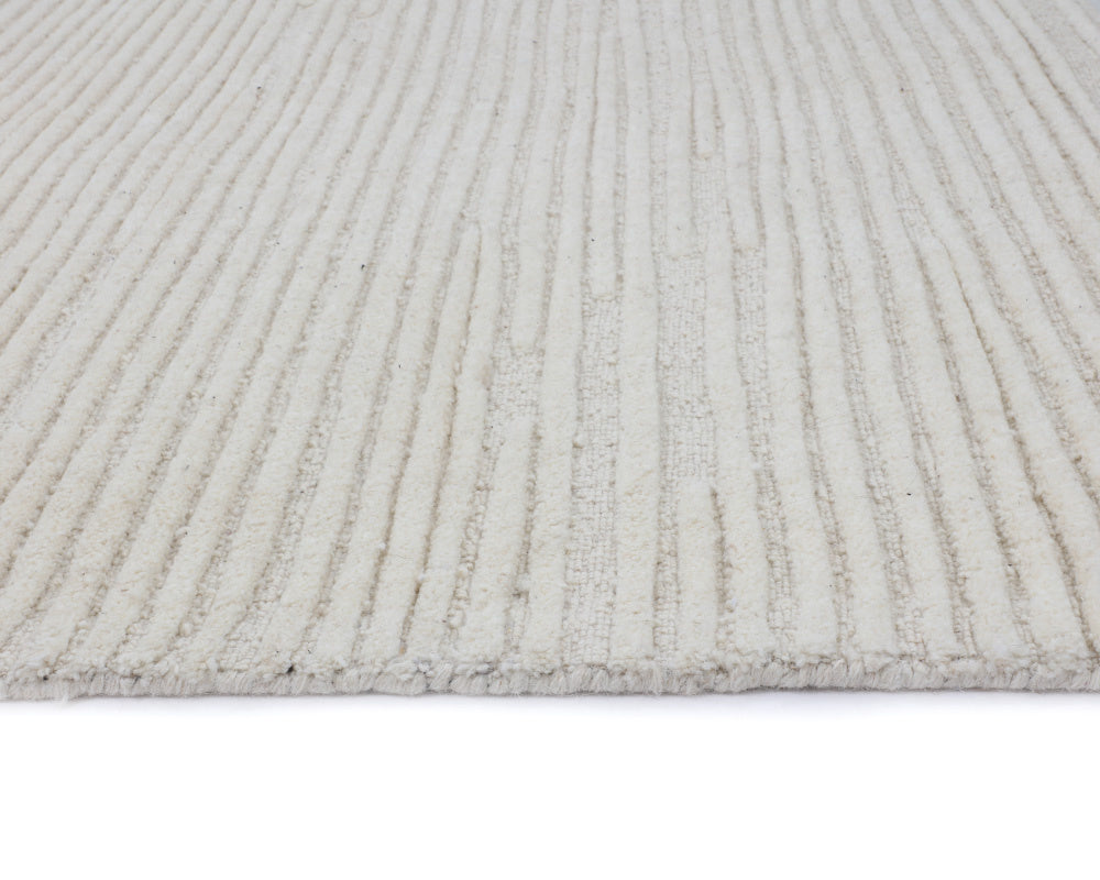 Deva Hand-Woven Rug - Ivory - 10' X 14' | Sunpan Furniture - 109381