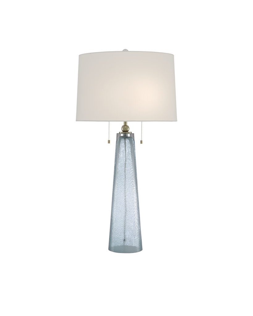 Currey & Co Looke Blue Table Lamp | 6000-0498