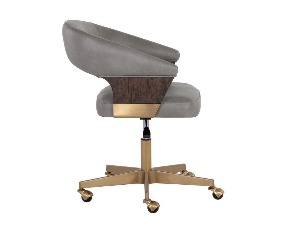 Leonce Office Chair - Bravo Metal | Sunpan Furniture - 108157