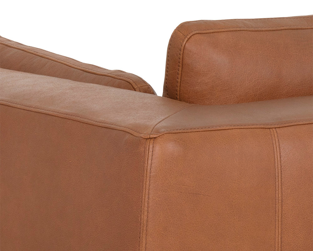 Burr Sofa - Behike Saddle Leather | Sunpan Furniture - 106139