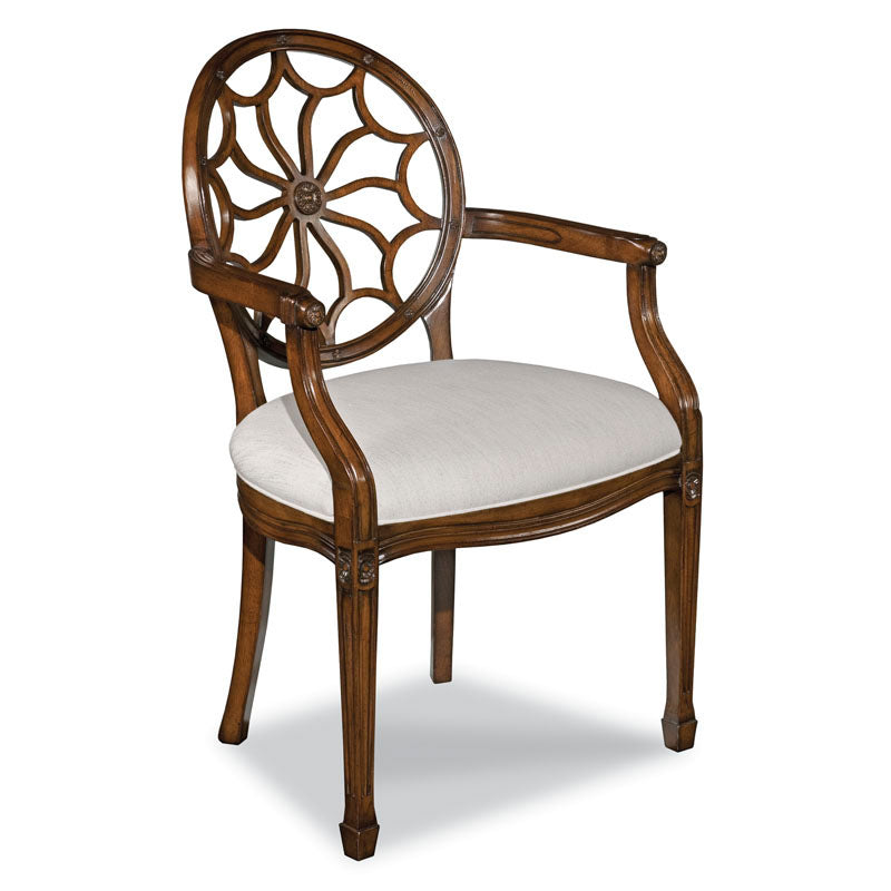 Hepplewhite Arm Chair | Woodbridge Furniture - 7127-10