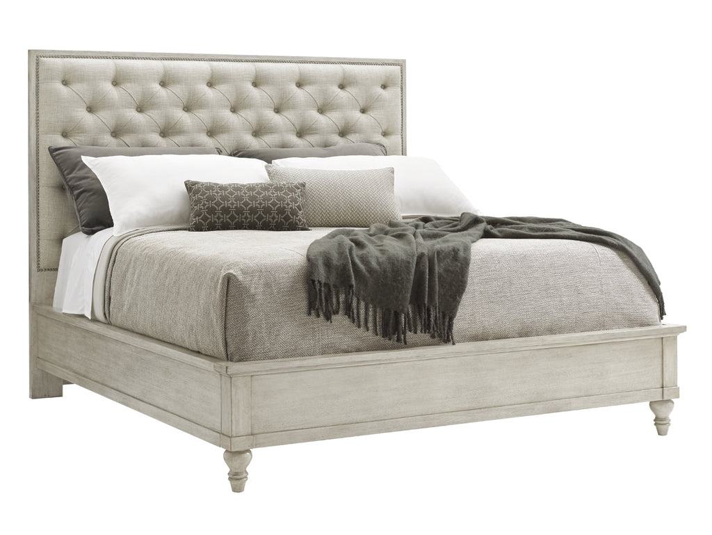 Sag Harbor Tufted Upholstered Bed 6/6 King | Lexington - 01-0714-134C